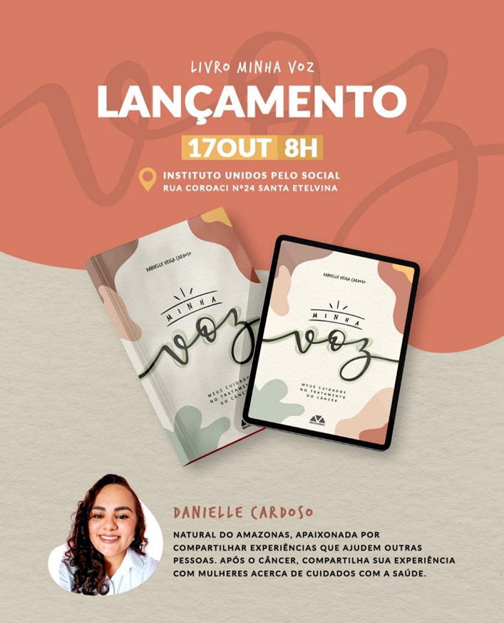 Notícias Danielle Cardoso Lança Livro Inspirador Minha Voz e