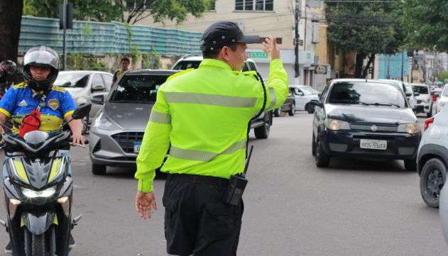 Notícias Prefeitura de Manaus atua em ações de trânsito neste final