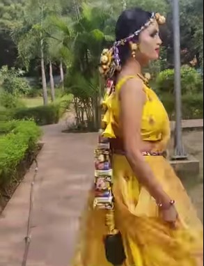 Noiva surpreende internet com penteado feito com v&aacute;rios tipos de chocolate  - Revista Menu