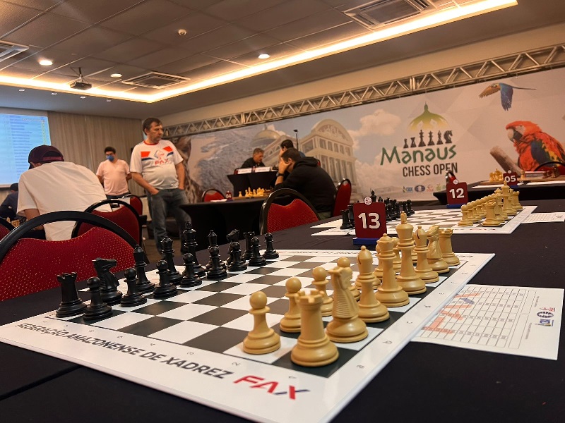 Campeonato internacional Chess Open recebe maior jogador da América Latina  na estreia em Manaus, as1