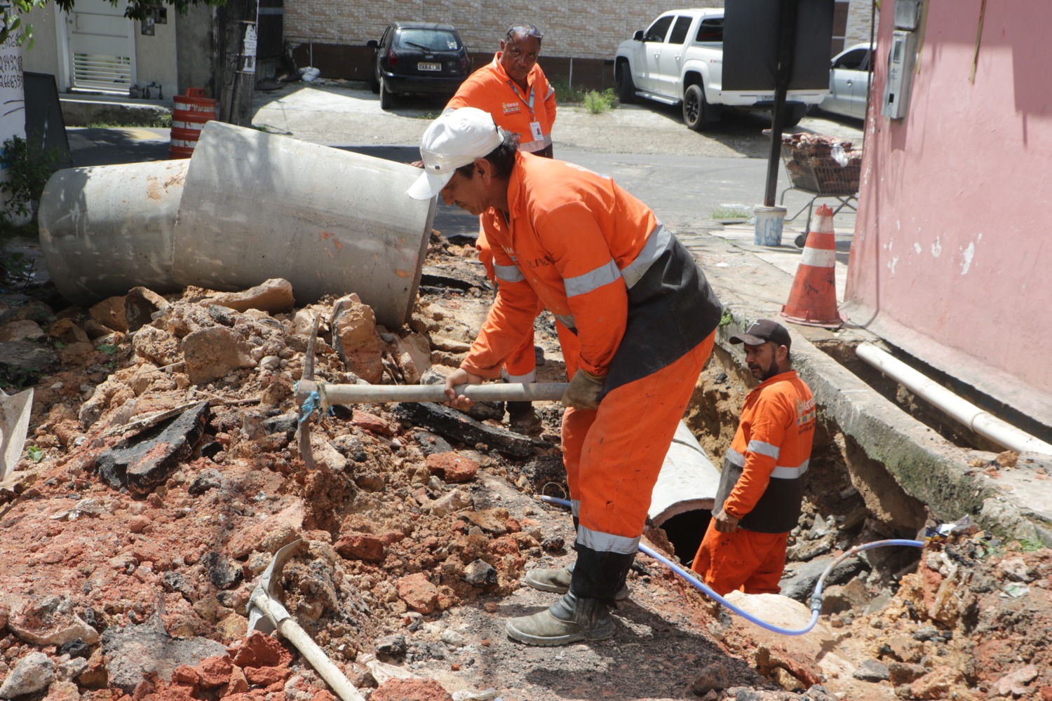 Notícias Beco é Interditado Para Execução De Obras Da Prefeitura Em